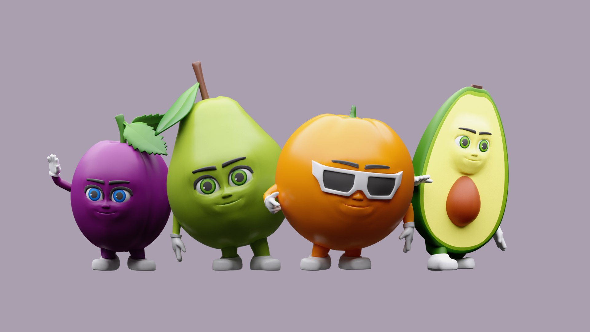 Cartoon character fruit 3D model https://p.turbosquid.com/ts-thumb/G2/hmIBv1/aK/5/png/1708971112/1920x1080/fit_q87/94d1d08257d4b80a1c230621528659176cd84136/5.jpg