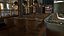 Bar nocturno Sky Sushi &amp; Sashimi y restaurante elegante.