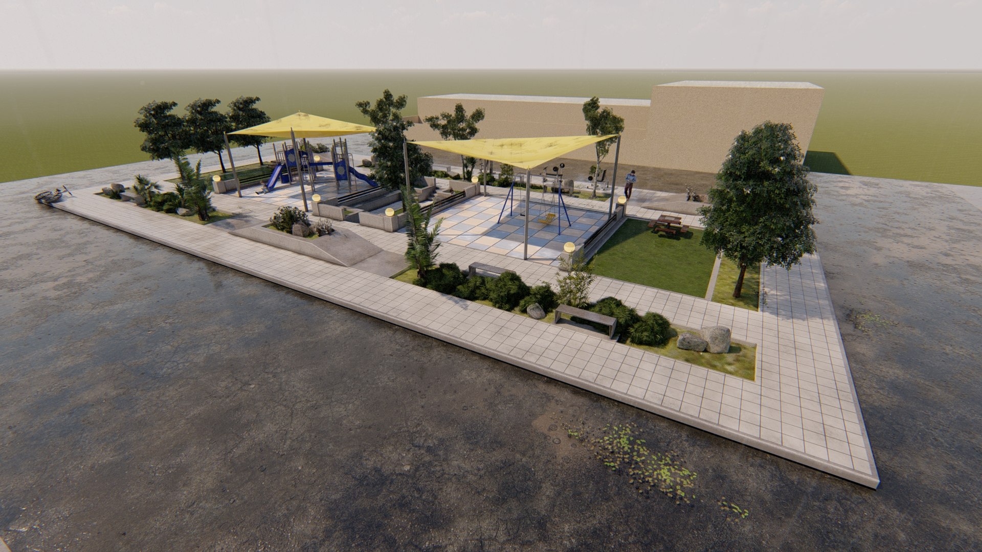 3D neighborhood park https://p.turbosquid.com/ts-thumb/G2/kTuAMR/RTGiyC1W/hp_8photo/jpg/1543514232/1920x1080/fit_q87/b9d8642c8207ce6b1215e209c74428dcb102a185/hp_8photo.jpg