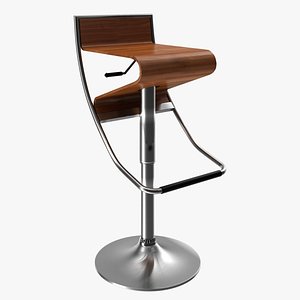 bar stool chair 3D model