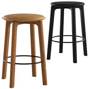 3D GLobewest Sketch Glide Barstool model