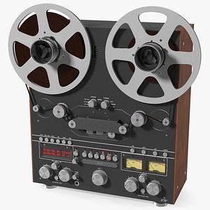 Open Reel Tape Machine Black