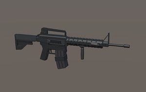 m4a1 m4 3D