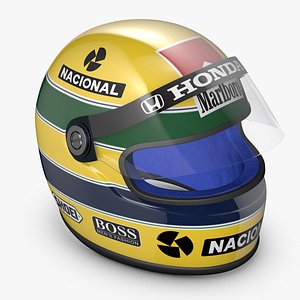 3d senna helmet 1988