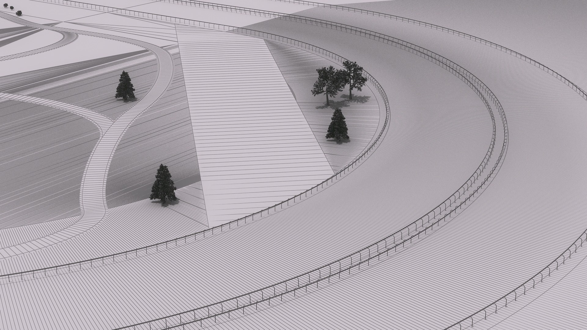 3D Realistic Horse Track - TurboSquid 2268171