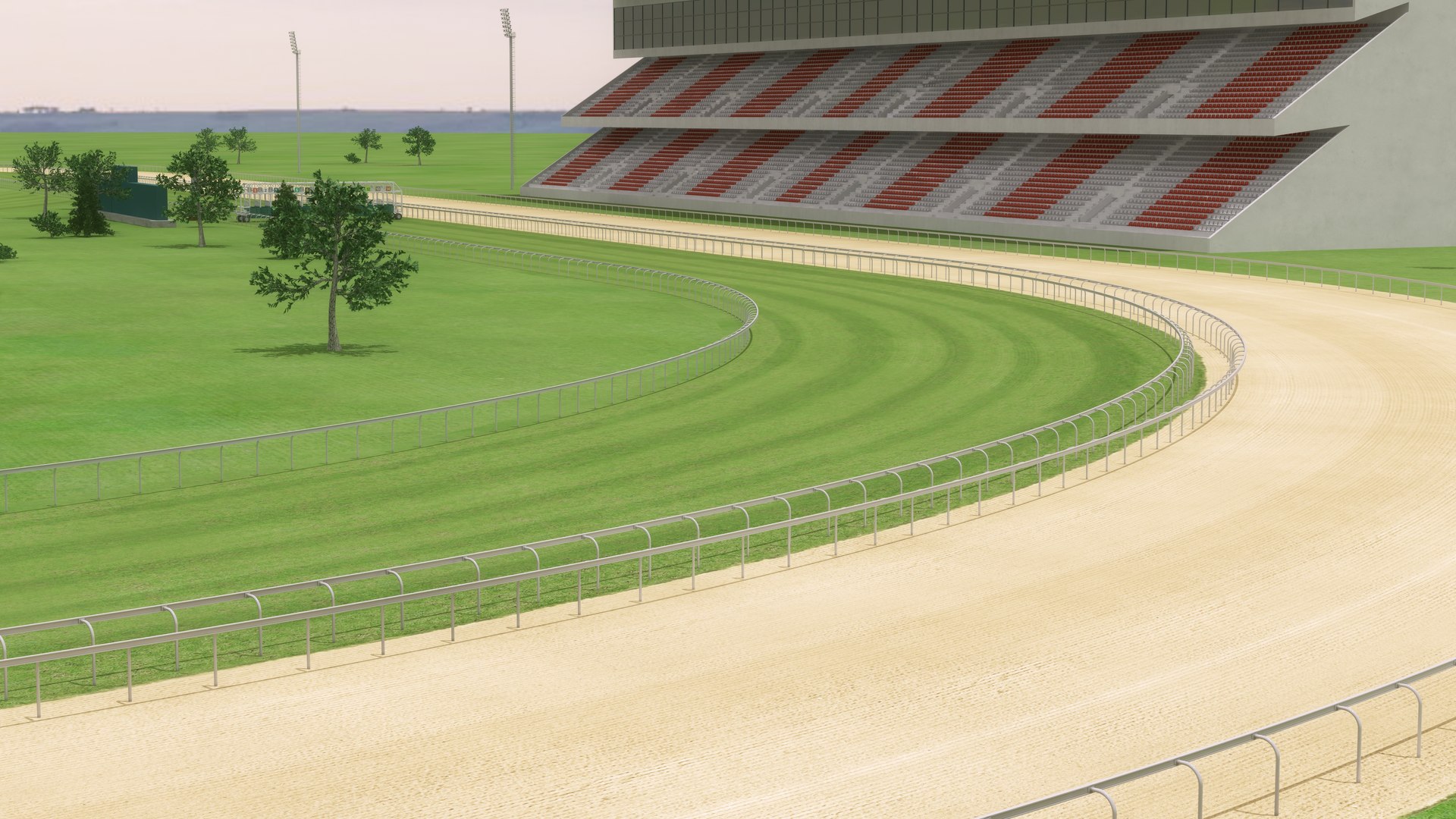 3D Realistic Horse Track - TurboSquid 2268171