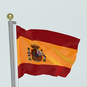 SPAIN FLAG model