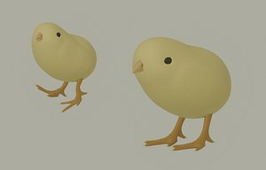 Chick 3D model