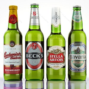 Collection of beer bottles