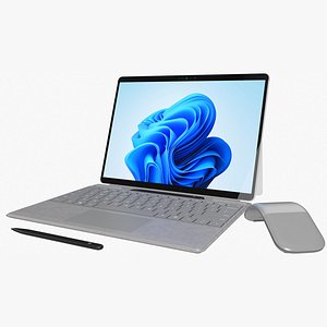 Microsoft Surface Pro X 2021 with Signature Type Cover  Arch Mouse  Slim Pen  2