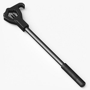 Single Head Adjustable Fire Hydrant Wrench