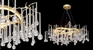 Droplet Chandelier
