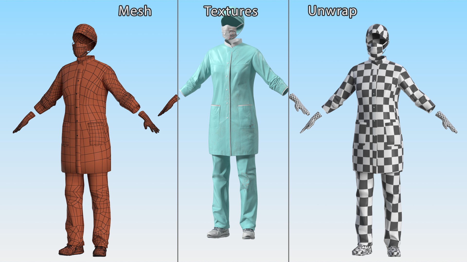 Female Medical Uniform Blood Stained 3D model https://p.turbosquid.com/ts-thumb/G3/Jm4CMu/B2/femalemedicaluniformbloodstainedvray3dmodel017/jpg/1698437619/1920x1080/fit_q87/a383f4e140672d2df1446245baaa356e5996f929/femalemedicaluniformbloodstainedvray3dmodel017.jpg