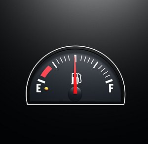 3d fuel gauge