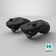 Meta Quest Touch Pro Controllers 3D
