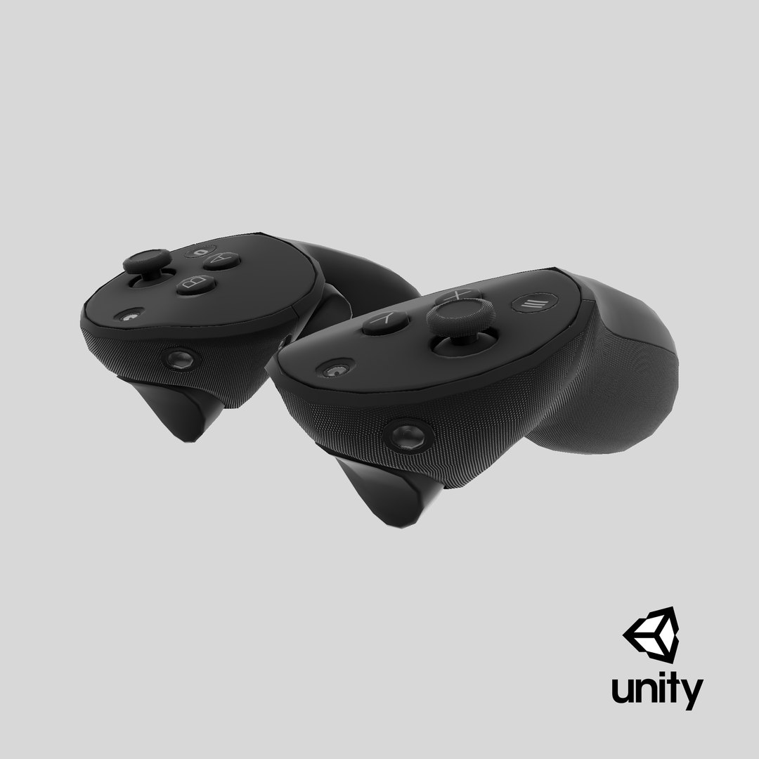 Meta Quest Touch Pro Controllers 3D https://p.turbosquid.com/ts-thumb/G3/N4689L/At/stemcell_unity_render/png/1711973259/1920x1080/fit_q87/b4fa0f57e2932c69616cbfc77bbb9c8feabd5baa/stemcell_unity_render.jpg