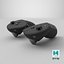 Meta Quest Touch Pro Controllers 3D