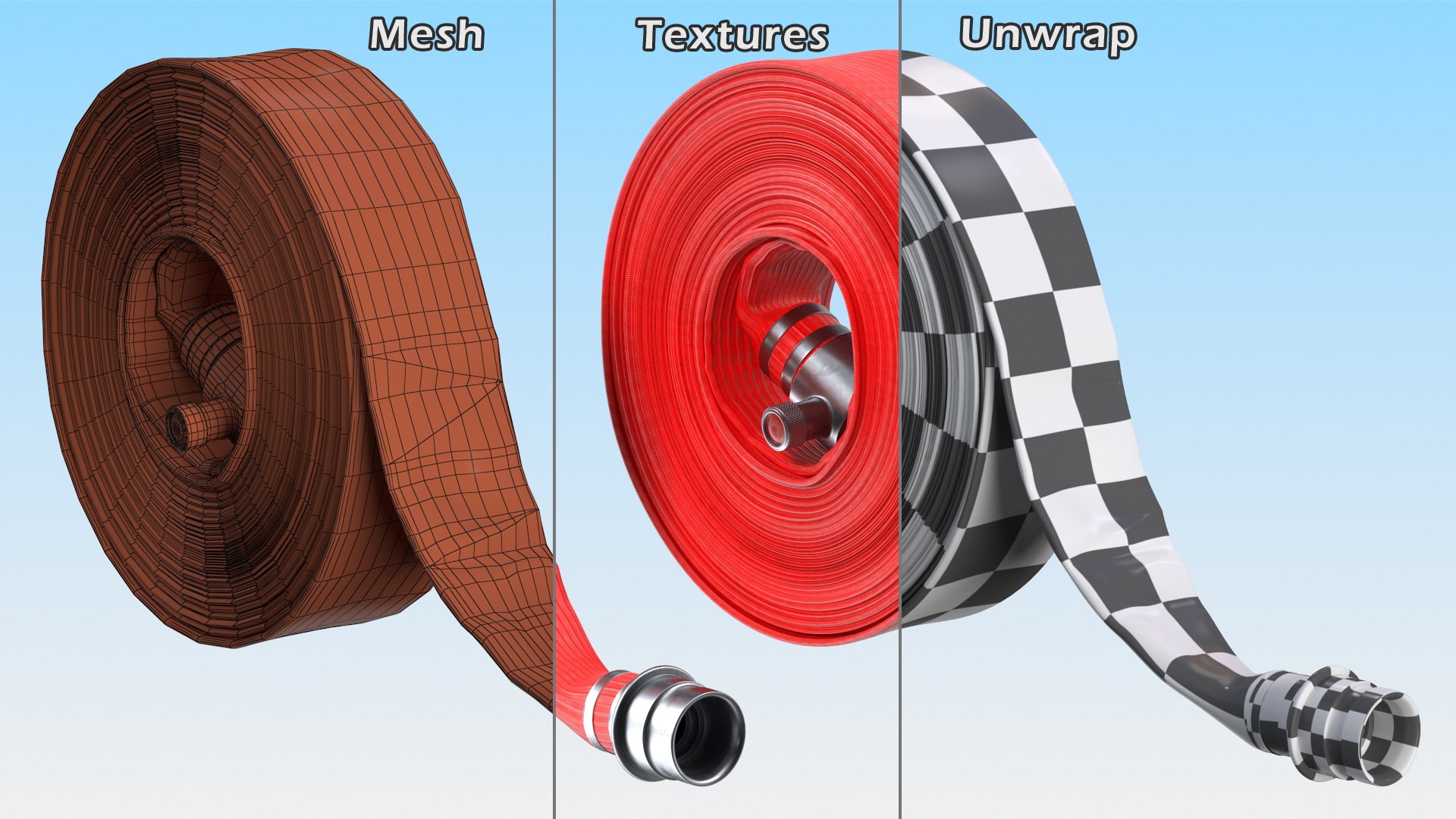 Rolled Up Fire Hose Red 3D https://p.turbosquid.com/ts-thumb/G3/Oa5VuQ/Wu/rolledupfirehoseredvray3dmodel016/jpg/1641471059/1920x1080/fit_q87/0076696fd1909c39ee48074a593ab614deb17e22/rolledupfirehoseredvray3dmodel016.jpg