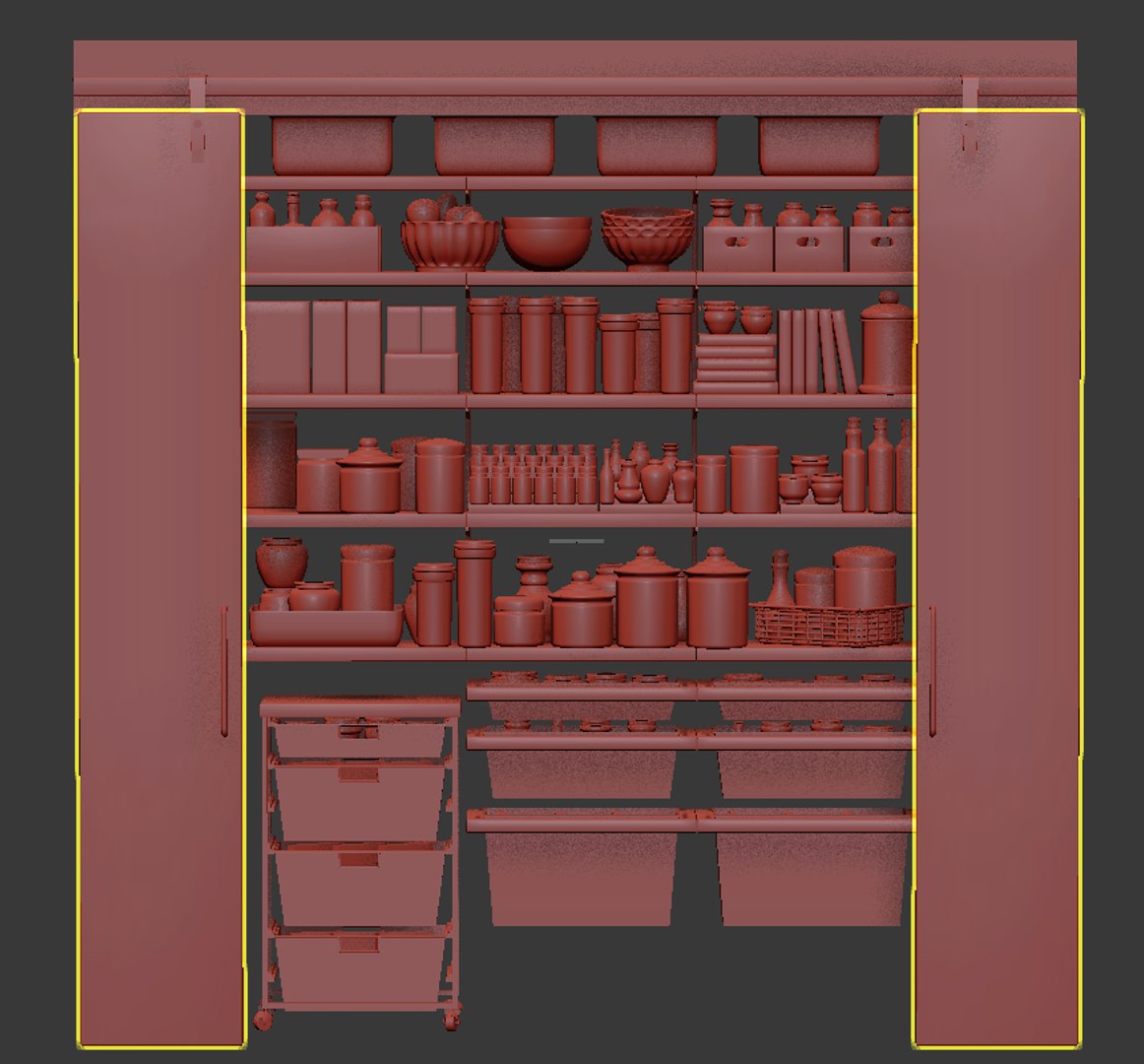 Shop Decor Model - TurboSquid 1403547
