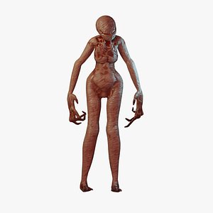 creepy monster 3D model