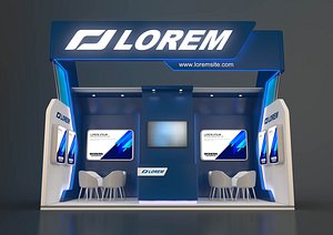 exhibit expo 3D model