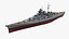 Bismarck 1940 Essais en mer Configuration Cuirassé Gréé
