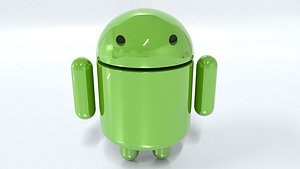 robot android 3D model
