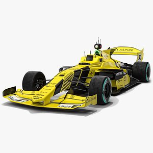 A2RL Dallara EAV24 Season 2024 SF23 Race Car 3D model