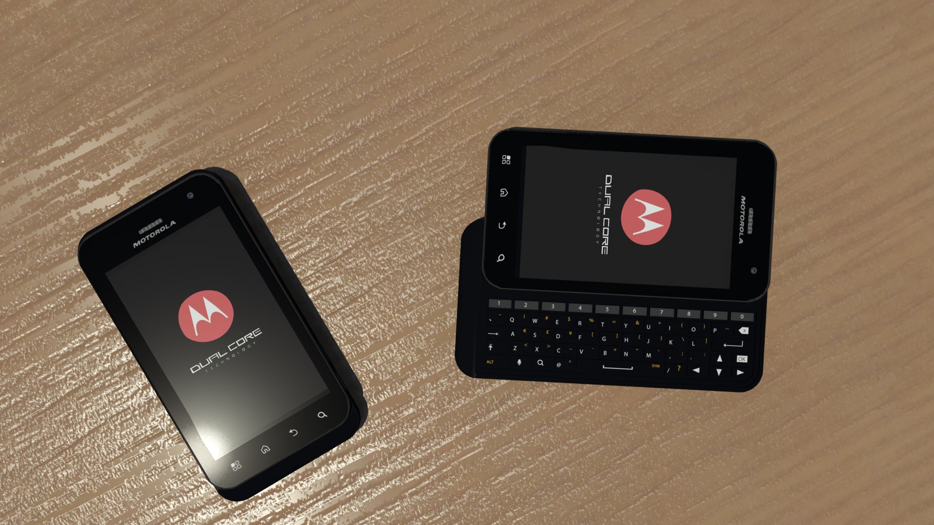 Motorola Droid 3 3d Model