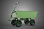 CARRINHO DE MÃO MILITAR VERDE-EXÉRCITO, CARROÇA, TRILHO, CAMINHÃO, VEÍCULO