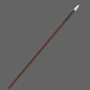 3D PBR Spear V2b