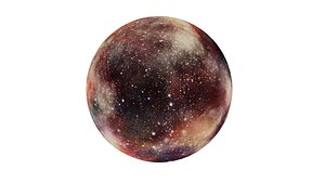 HDRI Panoramic Sky - 360 starfield - 04 nebula color