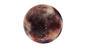 HDRI Panoramic Sky - 360 starfield - 04 nebula color