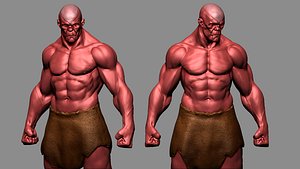 3D Free Creature Model - Vragor