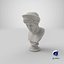 3D barberini hera bust model