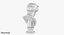3D barberini hera bust model