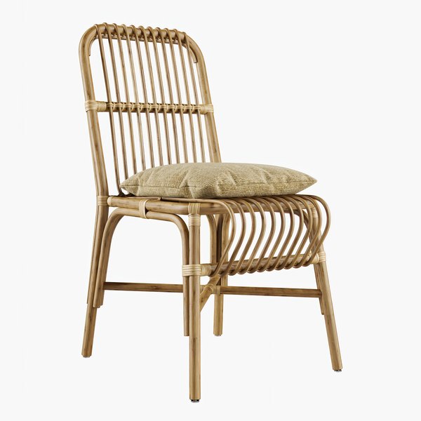 rattan chair 3d model