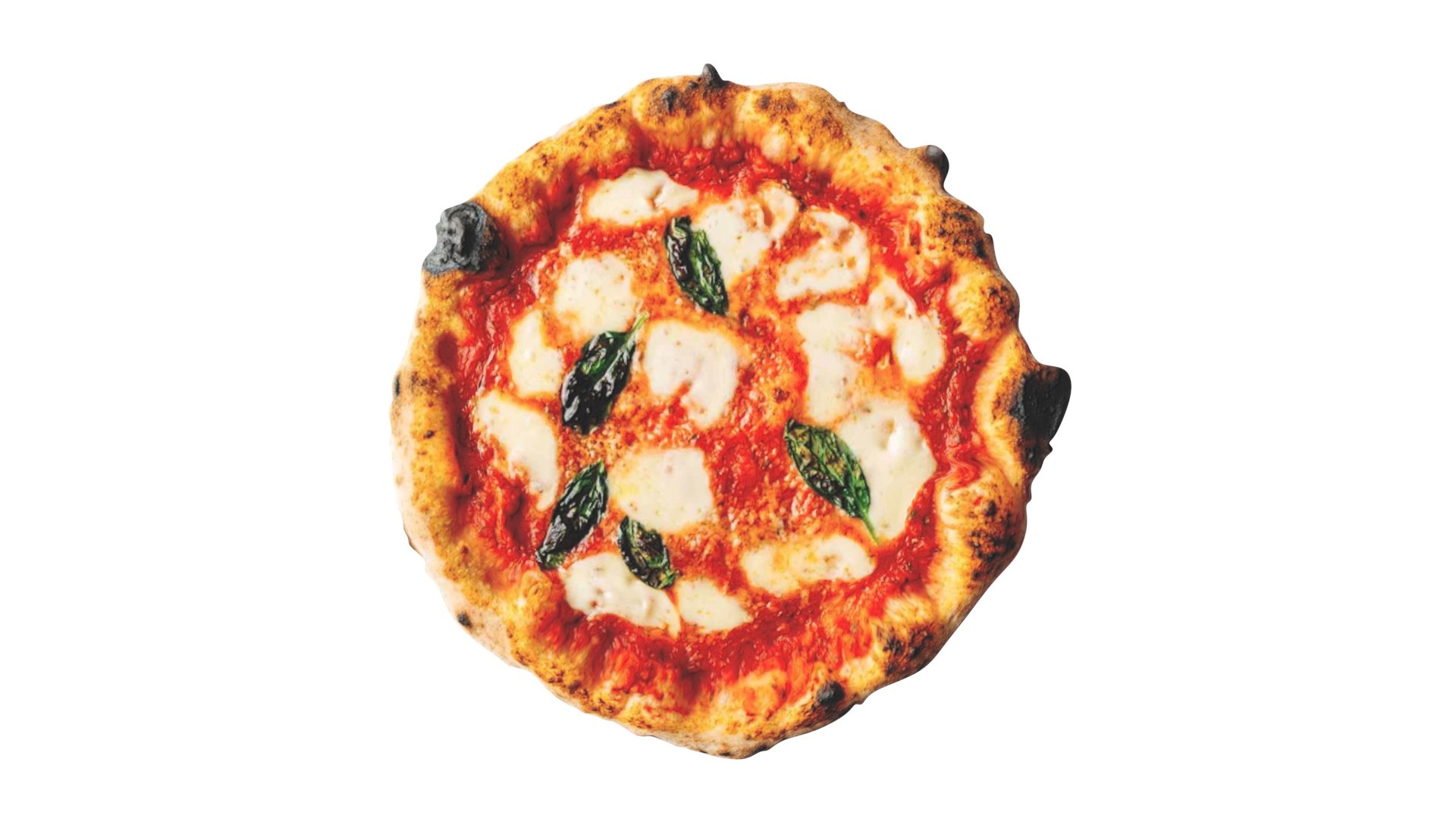 3D Margherita Pizza - TurboSquid 2244836