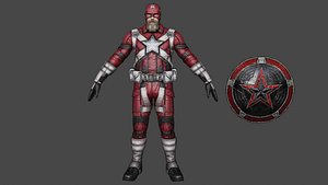 3D Red Guardian model