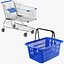 3D real shopping carts