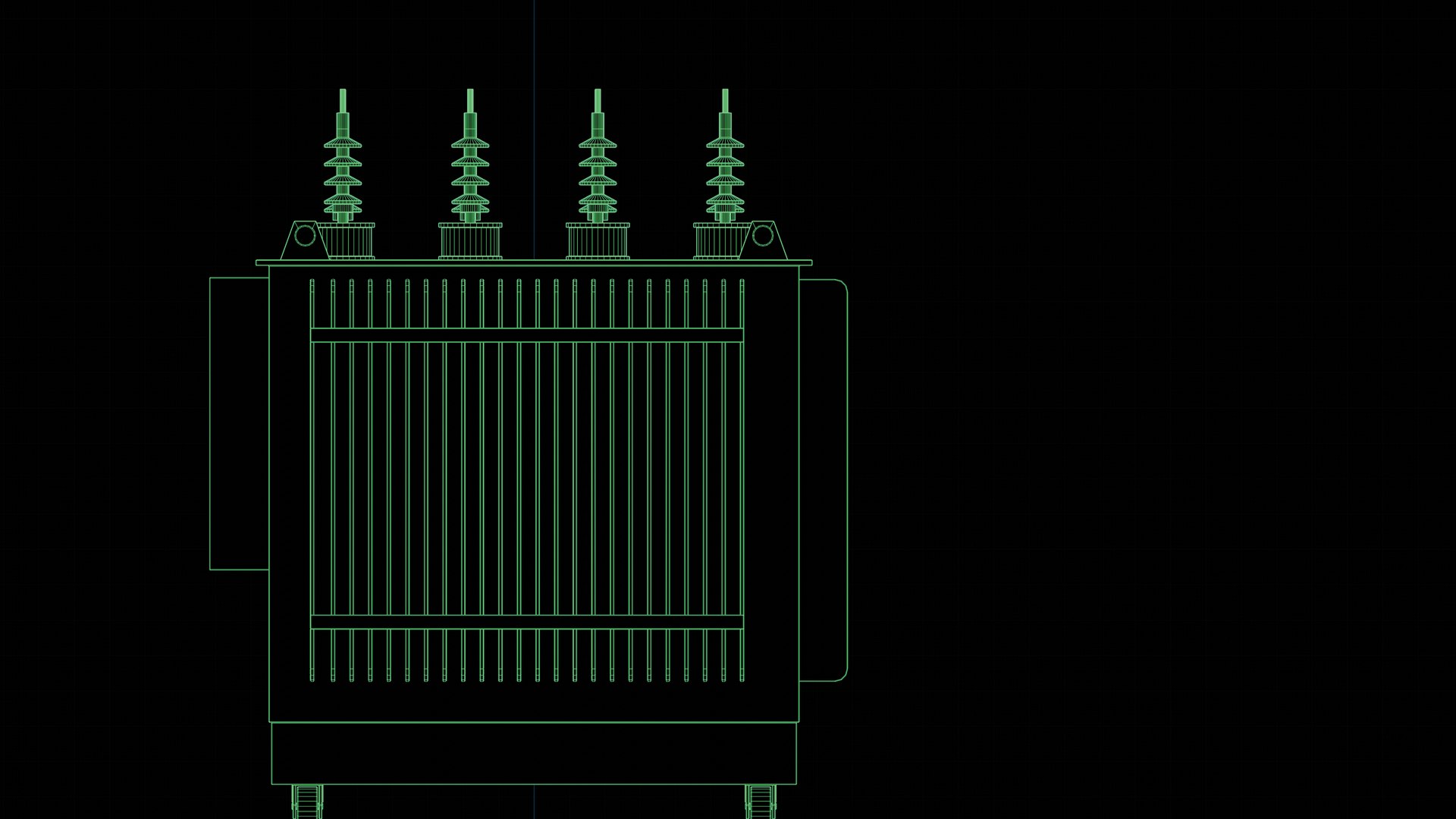 3D Model High Voltage Transformer 36 KV - TurboSquid 2179784