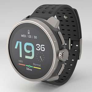 Sports watches Suunto Race Titanium 3D model