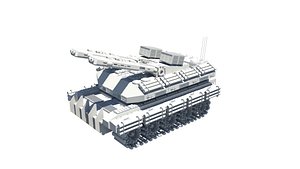 Futuristic tank