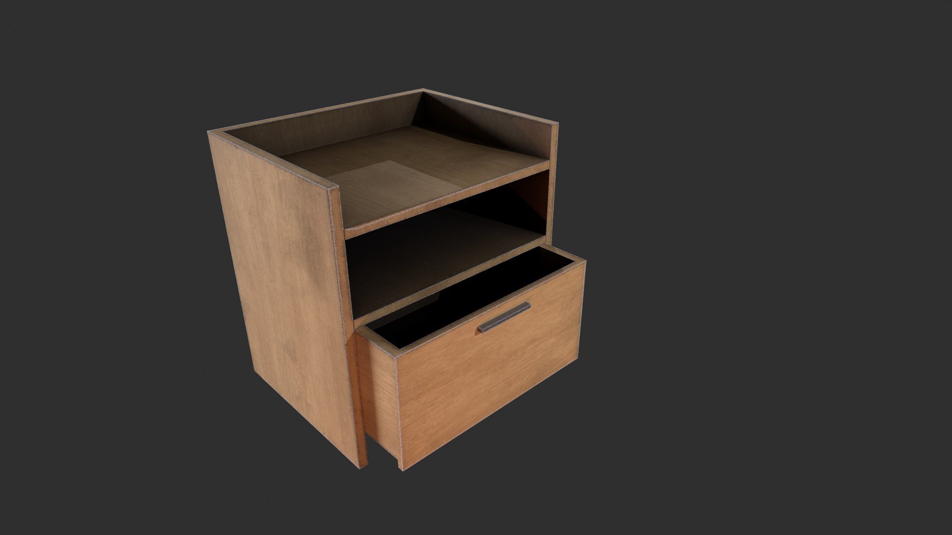 Bedside Table 3D Model - TurboSquid 2369811