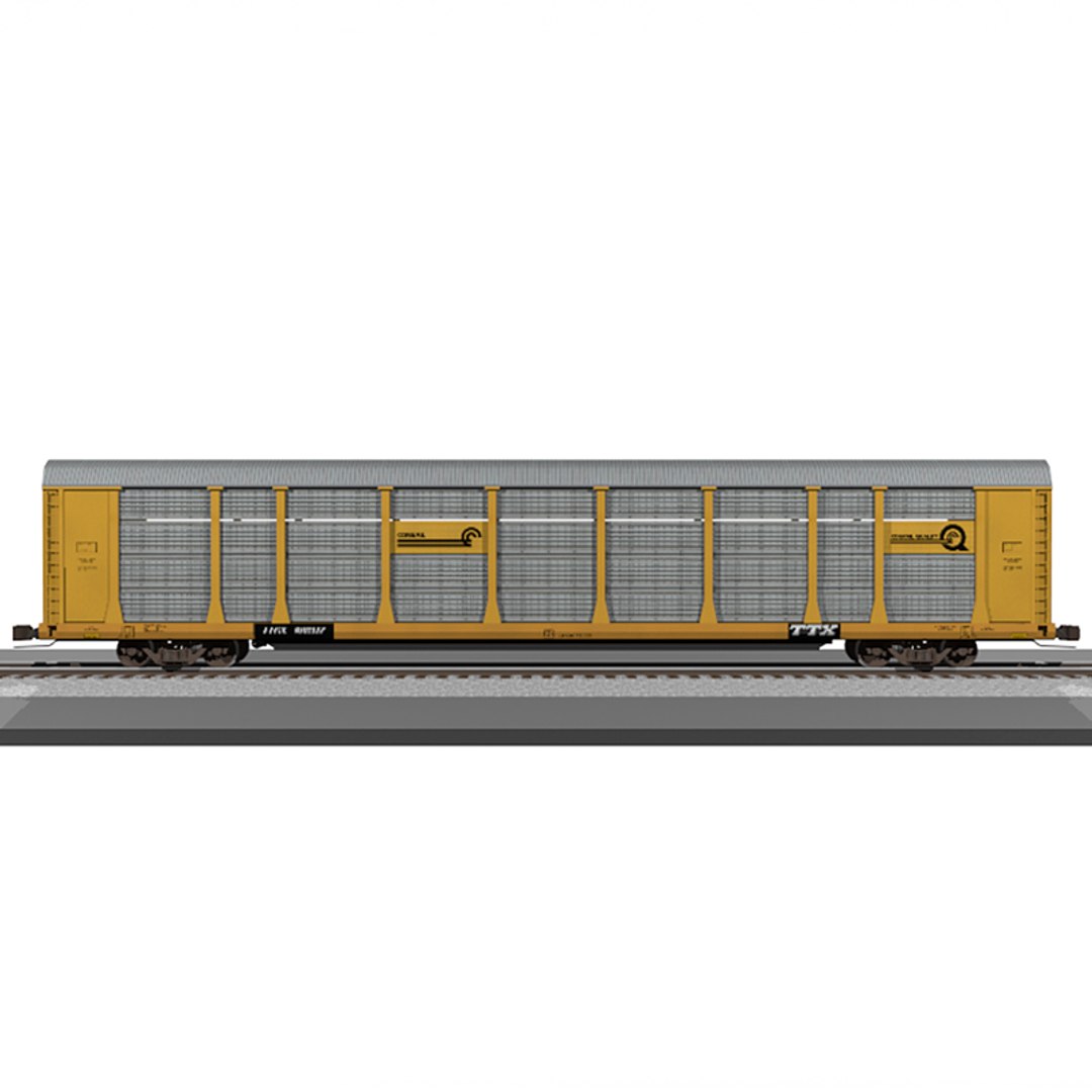 3d Train Car Autorack