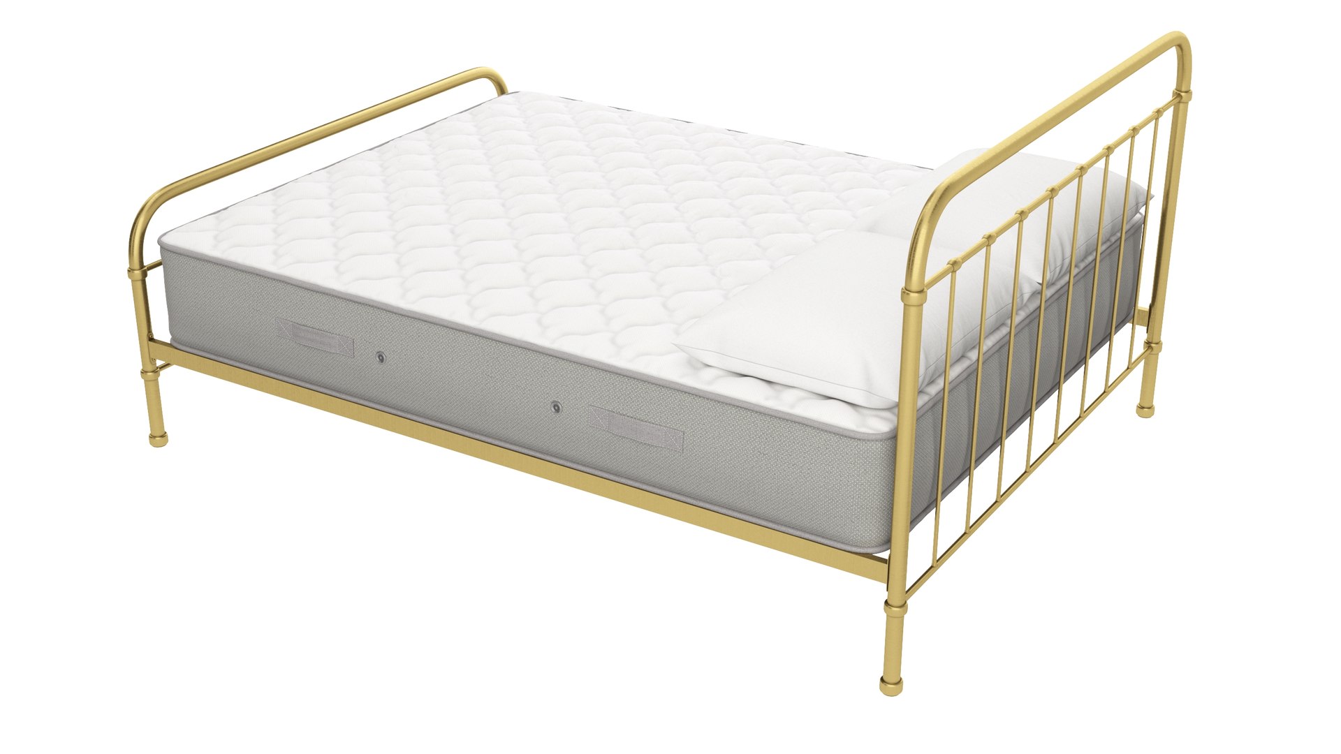 Queen Size Bed 3d Model Turbosquid 2046759