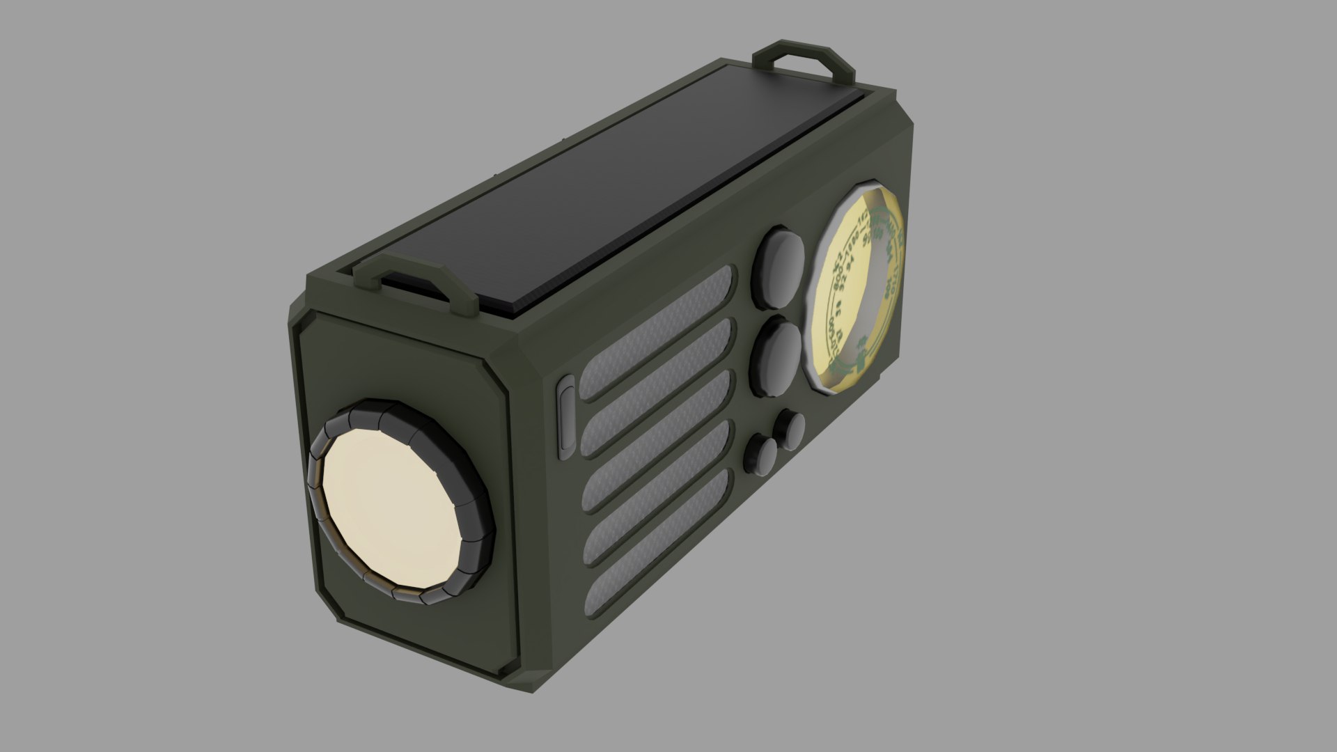 Handheld Radio Model - TurboSquid 2319682