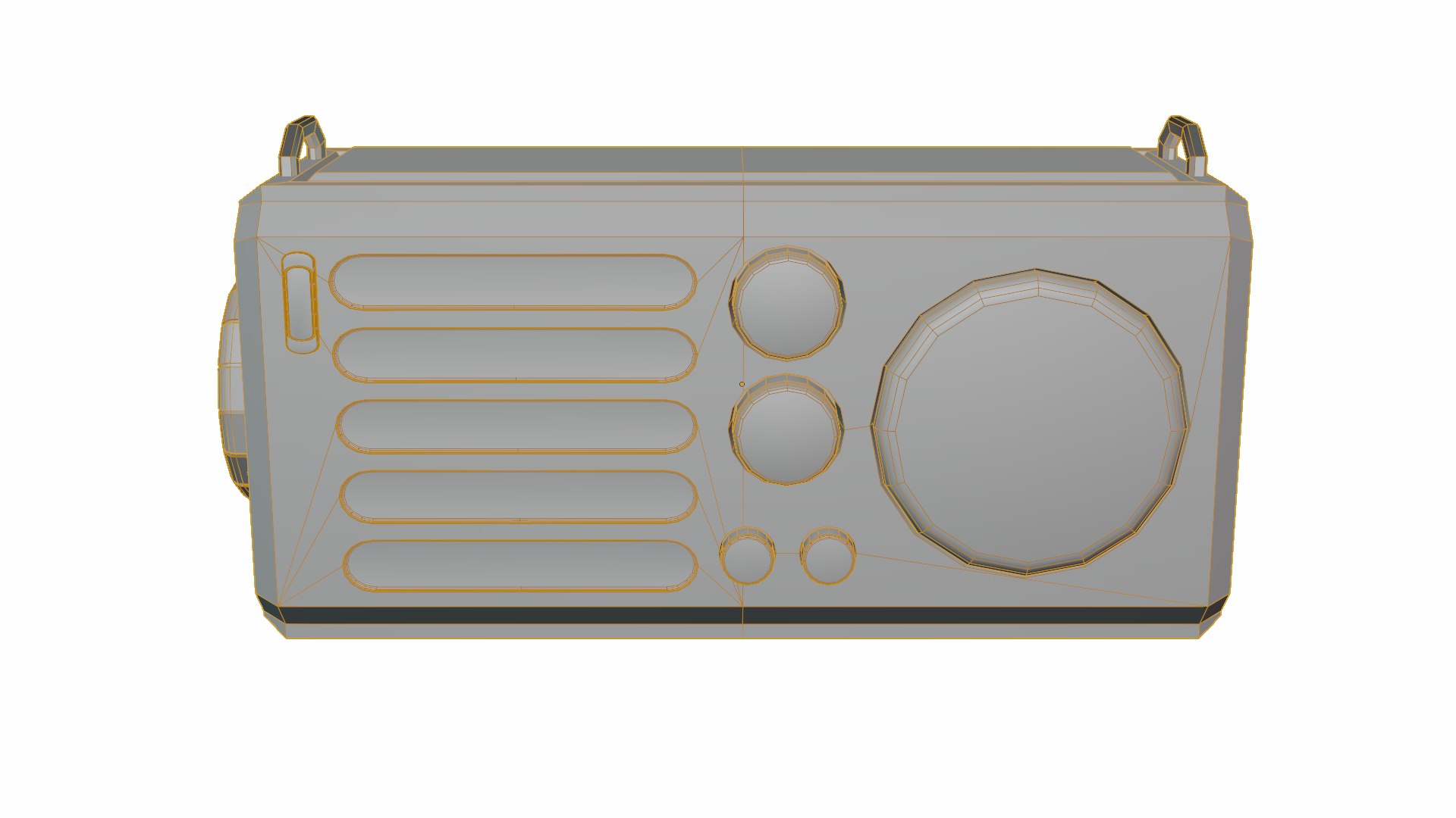 Handheld Radio Model - TurboSquid 2319682