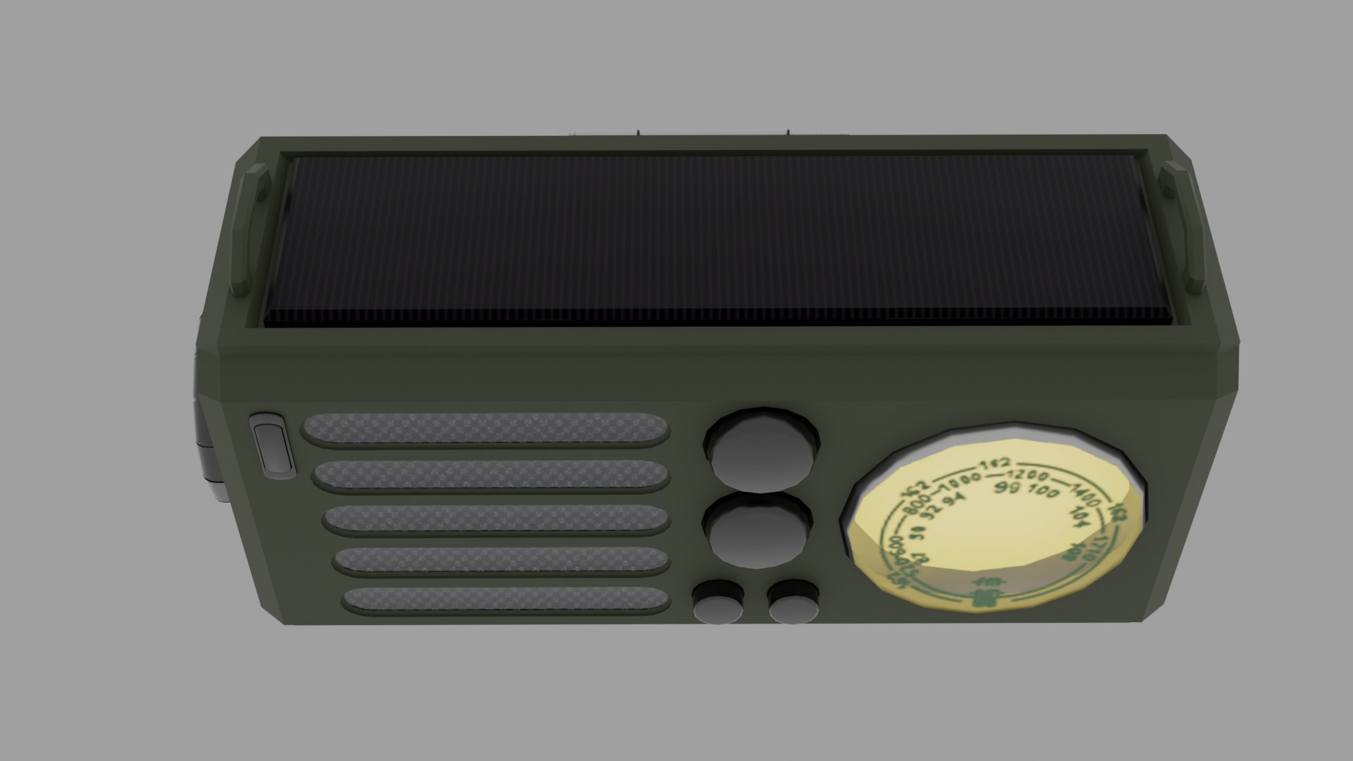 Handheld Radio Model - TurboSquid 2319682