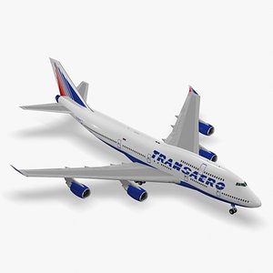 Boeing 747-400 Transaero Airlines